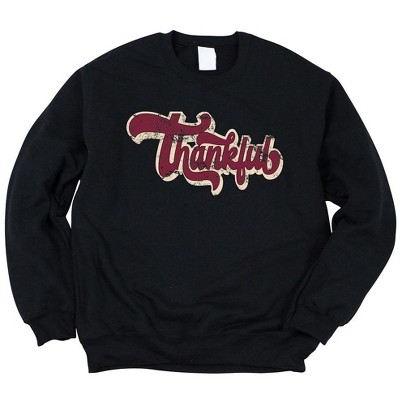 Simply Sage Market Women's Graphic Sweatshirt Thankful Retro