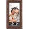 PosterPalooza | 5x10 Wide Bamboo Picture Frame, UV Acrylic, 4 Finishes - Brown, Black, Silver, and Natural - 2 of 4