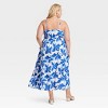 Women's Ruched Midi Dress - A New Day™ - 2 of 3