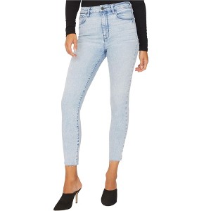 Sanctuary Clothing Womens Raw Hem Social Skinny Fit Jeans - 1 of 1