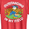 Women's - Garfield - Outstanding In My Field Short Sleeve Graphic T-Shirt - 2 of 4