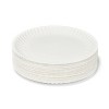Disposable 9 Paper Plates - Uncoated - 200ct - Smartly™
