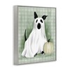 Stupell Industries Dog Ghost Halloween Costume  Framed Giclee Art - 2 of 4
