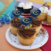 UC Davis Primary Logo Heart Love Cupcake Picks Toppers Decoration Set of 6 - 4 of 4
