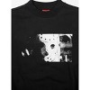 Friday The 13th Jason You're All Doomed Crew Neck Long Sleeve Black Adult Sweatshirt - 2 of 4