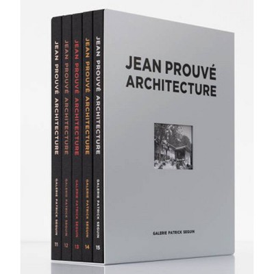 Jean Prouvé Architecture: Five-Volume Box Set No. 3 - (Hardcover)