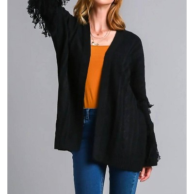 Women's Hampton Fringe Cardigan - umgee