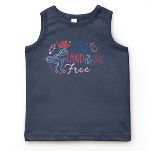 The Juniper Shop The Land Of The Free Coquette Youth Tank Top - 1 of 4