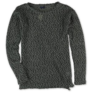 Aeropostale Womens Sheer Lace Knit Sweater - 1 of 1