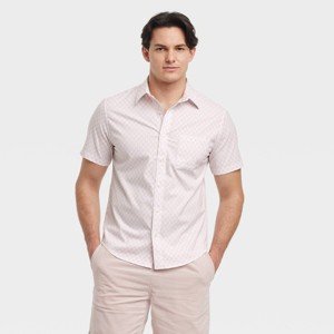 Men's Short Sleeve Poplin Shirt - Goodfellow & Co™ - 1 of 3