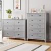 Wood Dresser for Bedroom, Chest of Drawers with 5 Drawer & Metal Handle - 4 of 4