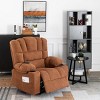 Modern Upholstered Accent Chair, Accent Chair with Massage and Heat, Accent Chair Suitable For Living Room,Office-Coolbibila - 3 of 4