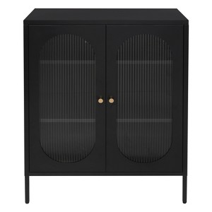 YIYIBYUS Modern Sideboard Buffet Cabinet for Kitchen Dining Room, Living Room, Black - 1 of 4