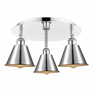 Ballston - 3 Light Flush Mount In Industrial Style-8 Inches Tall and 18.25 Inches Wide - 1 of 1