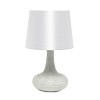 Creekwood Home 14.17" Patchwork Crystal Glass Table Lamp - 4 of 4
