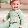 Gerber Baby Girls' Sleep N' Play Pajamas, 4-pack - 2 of 4