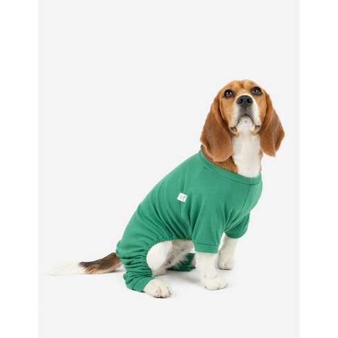 Leveret Dogs Solid One Piece Pajamas - Green Large : Target