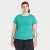 Women's Mesh Back Short Sleeve T-Shirt - All In Motion™ - 3 of 4