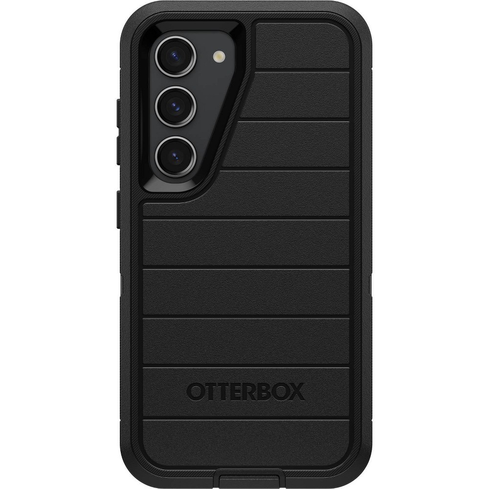 Photos - Case OtterBox Samsung Galaxy S23 Defender Pro Series  - Ribbed Black 