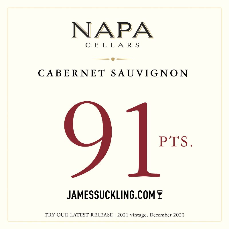 Napa Cabernet Sauvignon Red Wine - 750ml Bottle, 4 of 8