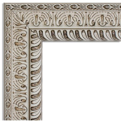Elegant Cream Ornate Wood Wall Picture Frame