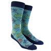 Crazy Dog T-Shirts Men's Cycologist Socks Funny Psychology Biking Cyclist Graphic Sarcasm Footwear - 2 of 4
