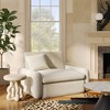 TOV Furniture Rachelle Velvet Lounge Chair in Cream - 2 of 4