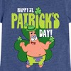 Girls' - SpongeBob Squarepants - Happy St. Patricks Day Fitted Short Sleeve Graphic T-Shirt - 2 of 4