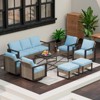 UPTIOT 8-Piece Outdoor Patio Conversation Set - 2 of 4