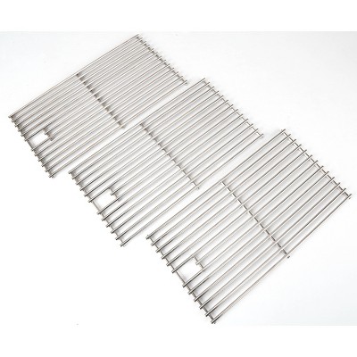 3pk Stainless Steel Cooking Grids - Monument Grills