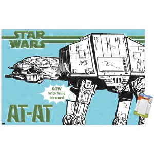Trends International Star Wars: New Vintage - AT-AT Unframed Wall Poster Prints - 1 of 4