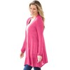 Woman Within Lightweight Open Front Cardigan - 4 of 4