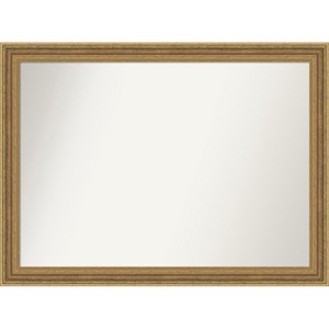 Elliot Gold Non-Beveled Framed Bathroom Vanity Wall Mirror - 1 of 4