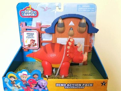 Dino Ranch Triceratops Dino Action Figure Pack : Target