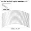 Unique Bargains Fit 17" Wheel Motorcycle Car Bike Wheel Rim Sticker Strips Reflective 16 Pcs - 3 of 4