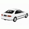 1995 Honda Civic Coupe EJ1 White with Sunroof 1/64 Diecast Model Car by Paragon - 4 of 4