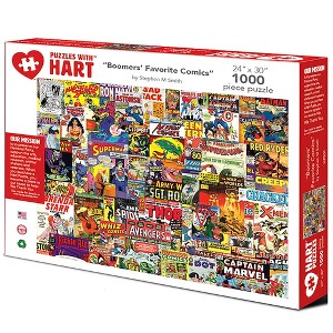 Hart Puzzles: Boomers' Favorite Comics by Steve Smith, 24" x 30", 1000 Piece Puzzle - 1 of 4