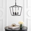 Rosalen 4 Light Pendant - Oil Rubbed Bronze (Black) - Safavieh. - image 2 of 3