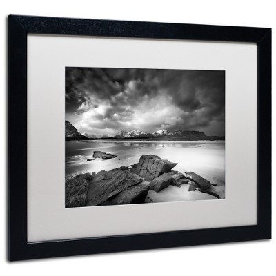 Trademark Fine Art -Philippe Sainte-Laudy 'Getting There' Matted Framed Art