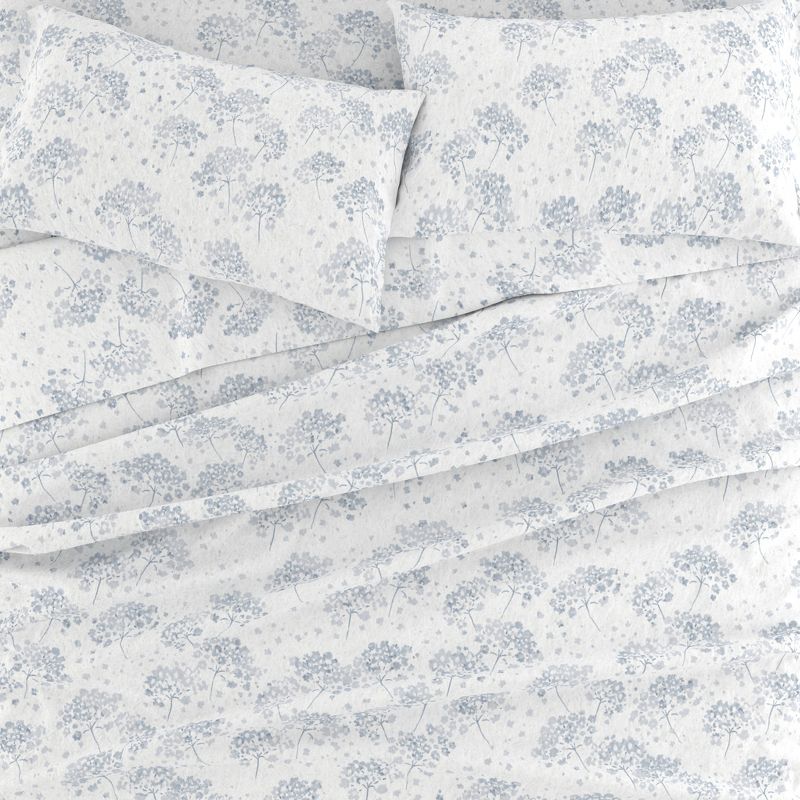 100% Cotton Flannel 4PC Sheet Set Super Soft, Easy Care - Becky Cameron, 6 of 15