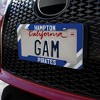 Hampton Pirates Corner Stripes License Plate Tag Frame - 3 of 4