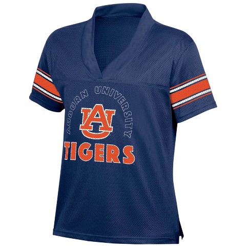 Ncaa Auburn Tigers Women's Mesh Jersey T-shirt : Target