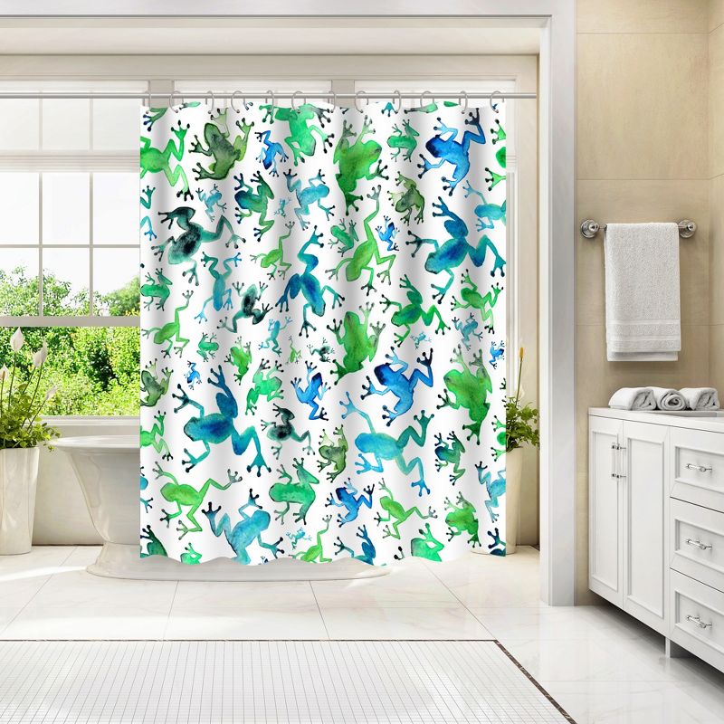 Americanflat 71" x 74" Shower Curtain  Style 2 by Elena O'Neill, 3 of 7