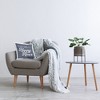 Stupell Industries Every Hour is Happy Hour Lake House Phrase Printed Decorative Throw Pillow Indoor Decorative Throw Pillow, 18 x 18 - 3 of 3