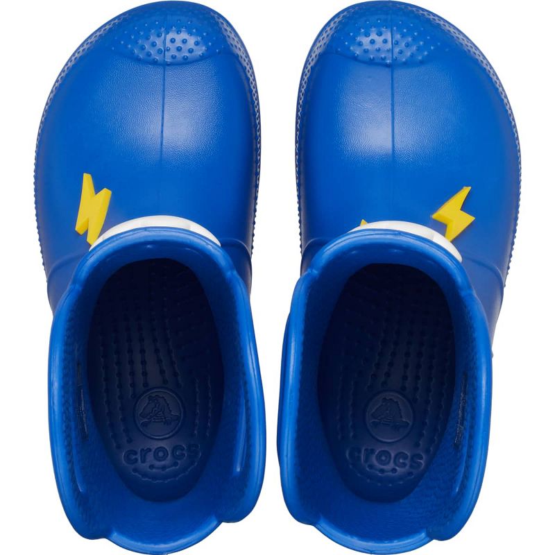 Crocs Kids' Handle It Lightning Bolt Rain Boots, 3 of 7