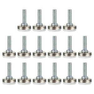 Unique Bargains Screw in Threaded Adjustable Furniture Leveling Feet for Chairs - 1 of 4
