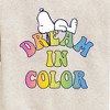 Boys' - Peanuts - Dream In Color Graphic Long Sleeve Fleece Sweatshirt - 2 of 4