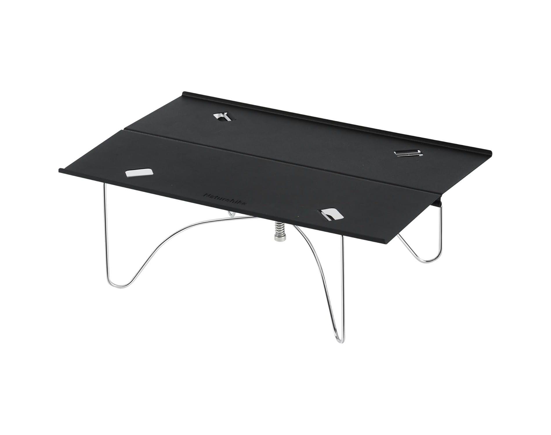 Naturehike Ultralight Folding Camping Table, Aluminum Beach Compact Backpacking Table with Carry Bag for Backpacking Camping Hiking Beach Picnic