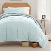 8PC College Essentials TwinXL Bedding Bundle, Reversible Comforter, Solid Sheet Set, Pillows and Laundry Bag - Becky Cameron - 3 of 4