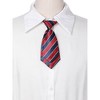 Elerevyo Women's Adjustable Stripe Plastic Clip Closure Bow Tie One Size - 4 of 4